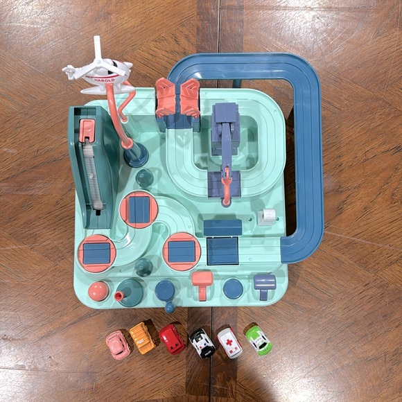 HONY Pre School Mechanical Structure Kids Race Track Car Adventure Toys - Picture 3 of 4